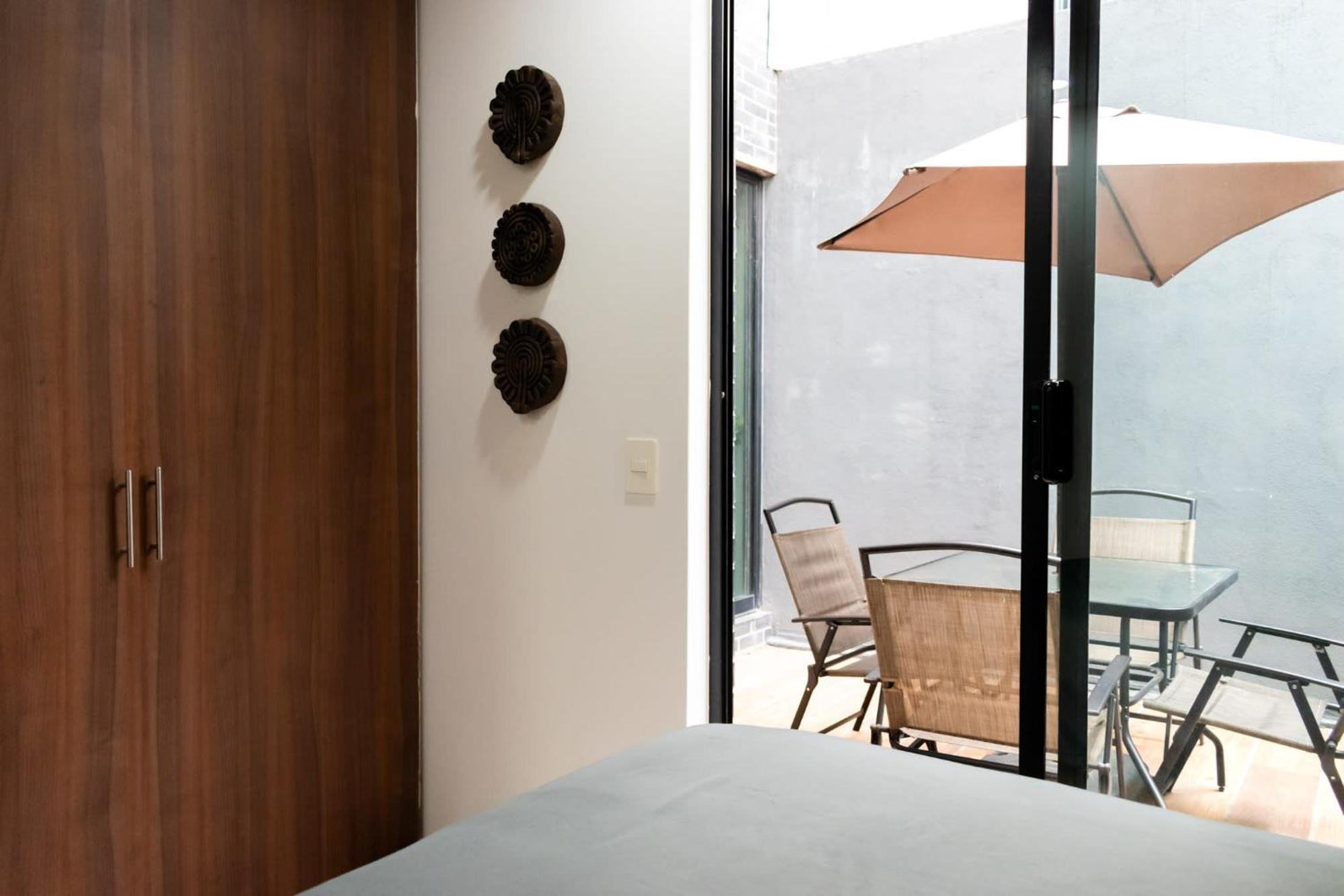 Terraza Departamento Cerca De Santa Fe Kingsize Lejlighed Mexico By Eksteriør billede